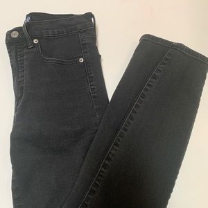 Gab black high waisted jeans